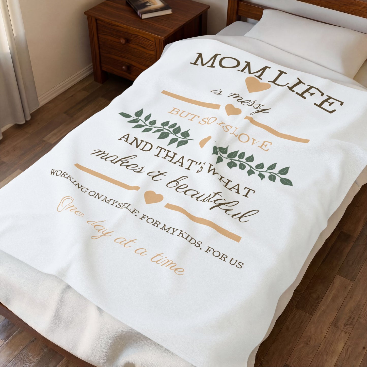 Messy But Beautiful Mom Blanket