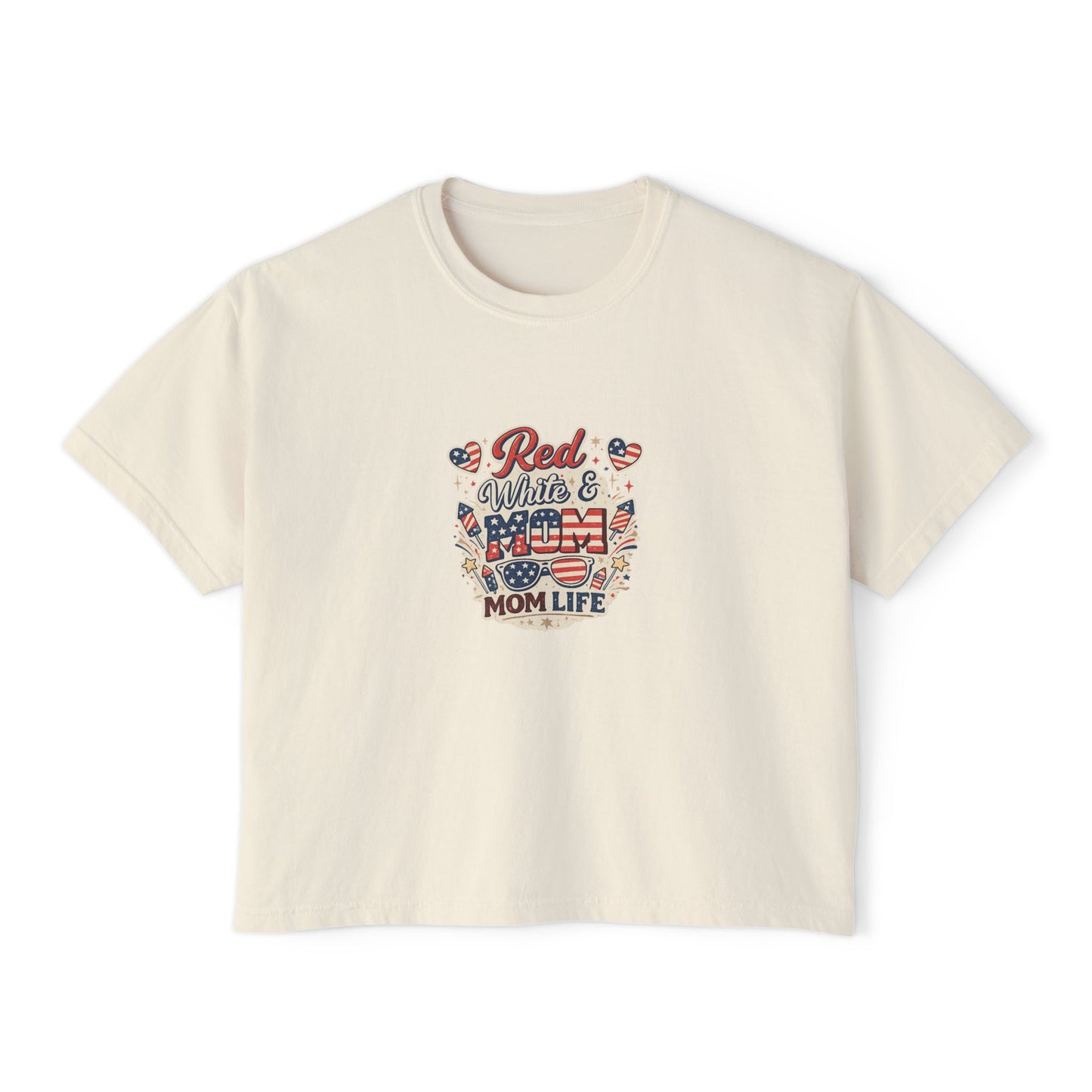Mom Life 4th of July Tee