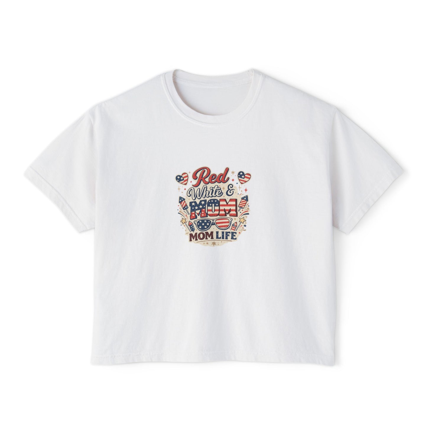 Mom Life 4th of July Tee