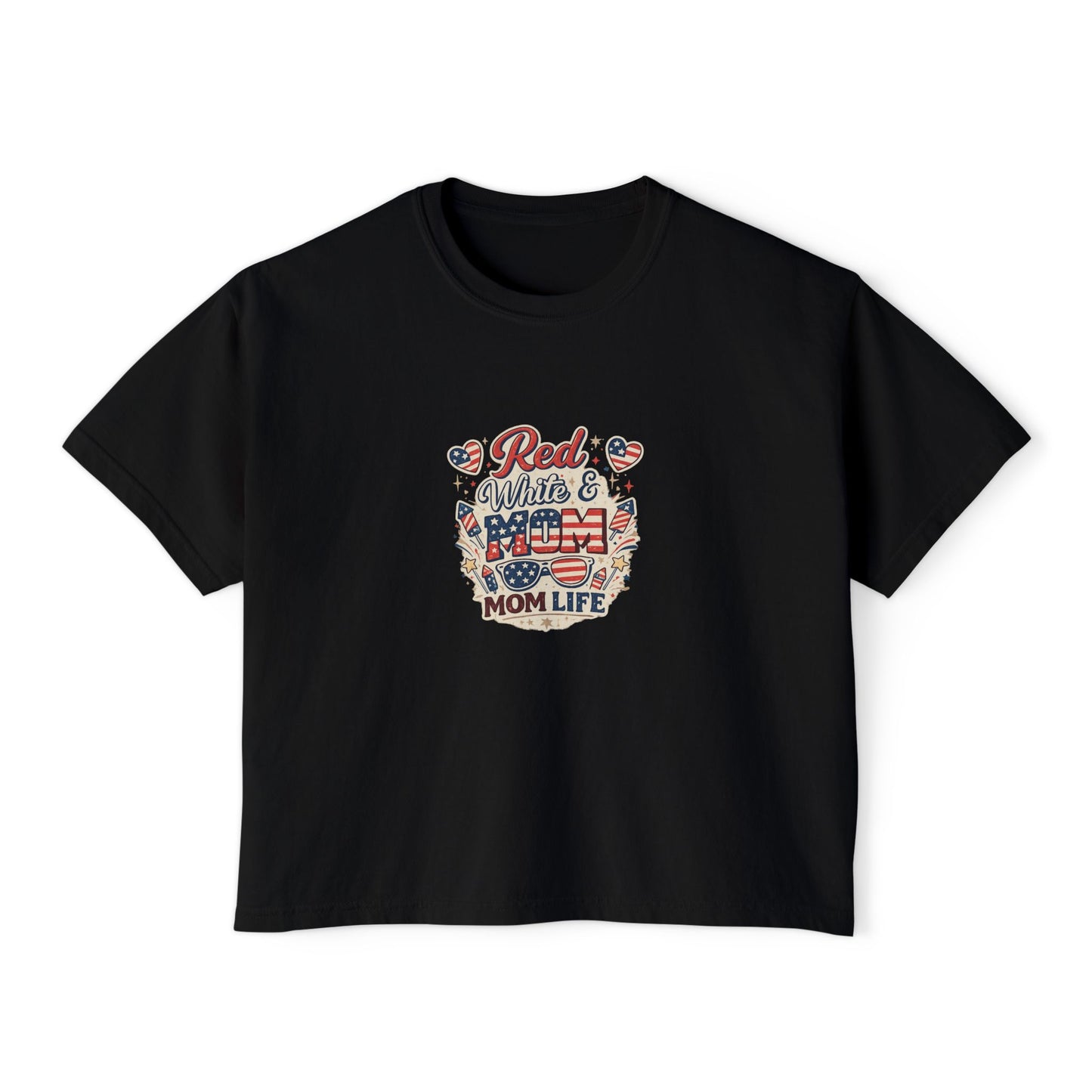Mom Life 4th of July Tee
